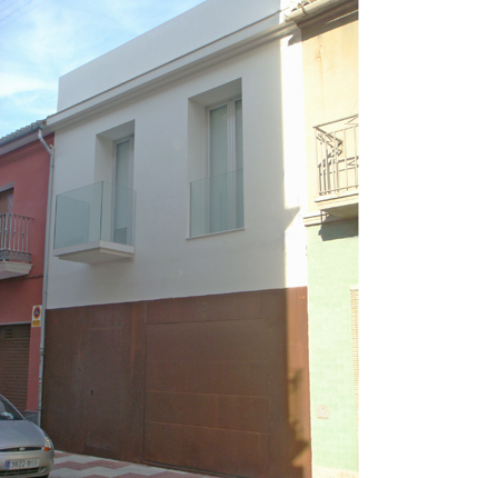 proyecto arquitectura algemesi casa lozano ribes