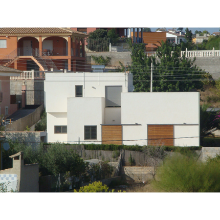 proyecto arquitectura alginet casa b.sanchez